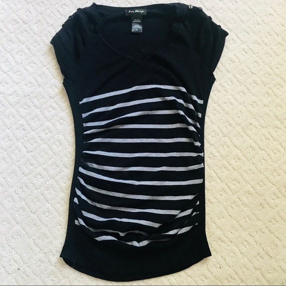 Love Always Striped Knit Tee - Picture 4 of 8